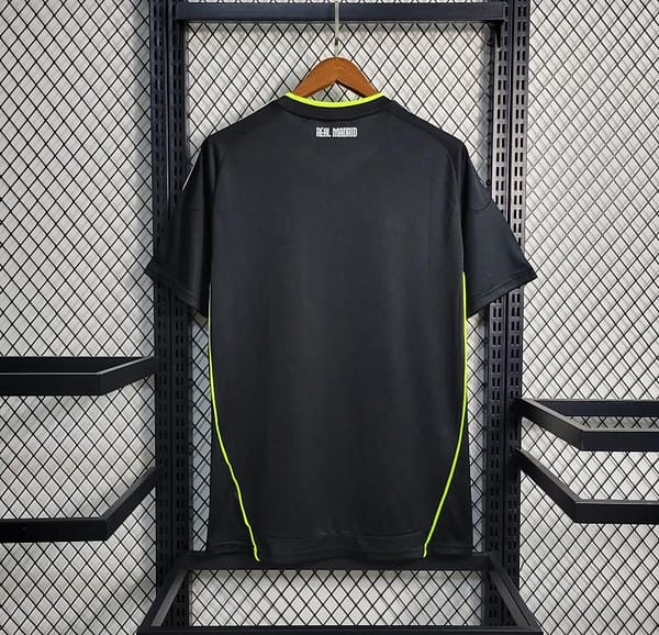 Retro 10-11 Real Madrid Away Black Soccer Jersey - Image 2
