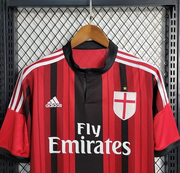 Retro 14/15 AC Milan Home Jersey - Image 9