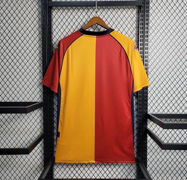 Retro 01/02 Roma Home European Jersey - Image 6