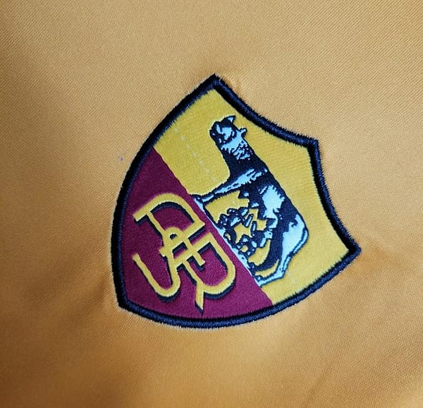 Retro 01/02 Roma Home European Jersey - Image 8