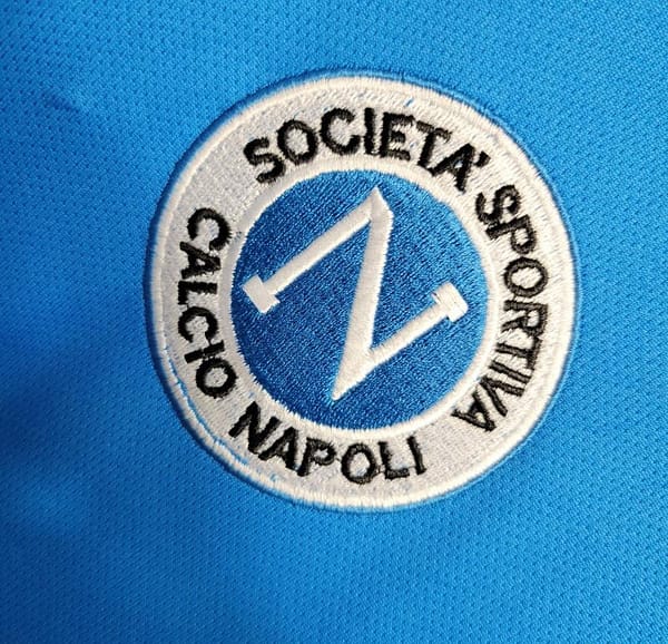 Retro 88/89 Napoli Home Jersey - Image 4