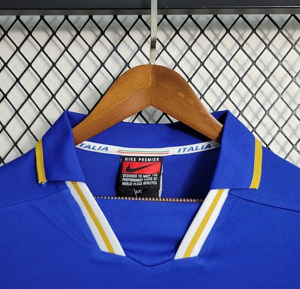 Retro Italy 1996 Home Jersey - Image 4