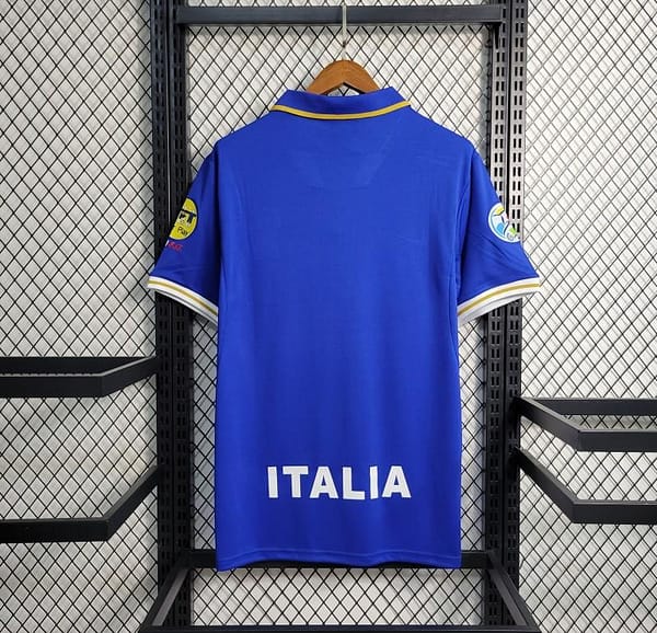 Retro Italy 1996 Home Jersey - Image 5