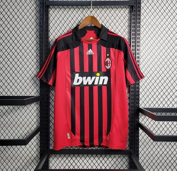 Retro 07-08 AC Milan Home Jersey