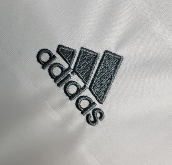 Retro 13-14 Long Sleeve Real Madrid Home Jersey - Image 2