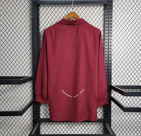 Retro 05-06 Arsenal Home Long Sleeve Jersey - Image 7