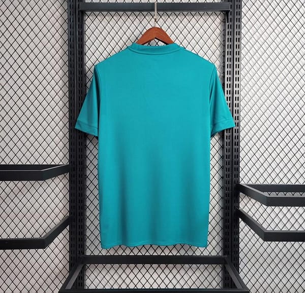 Retro 17-18 Real Madrid Third Blue Jersey - Image 4