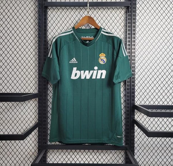Retro 2012/13 Real Madrid Third Green Jersey