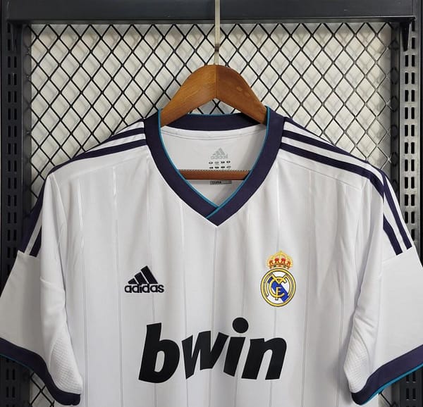 Retro 12/13 Real Madrid Home Jersey - Image 6