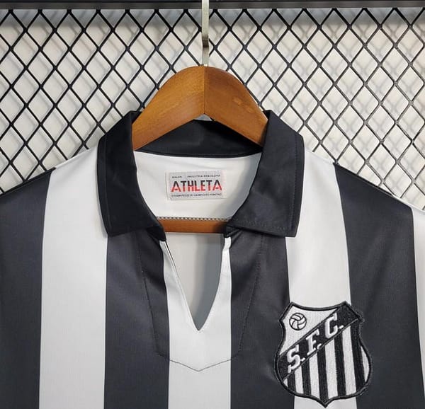 Retro 1958 Santos Home Jersey - Image 3