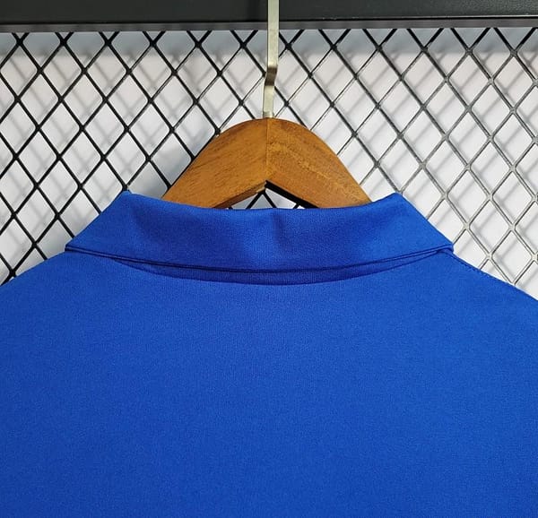 Retro 57-62 Brazil Away Blue Jersey - Image 7