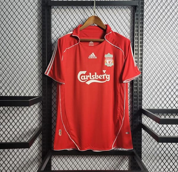 Retro 2006/07 Liverpool Home Jersey