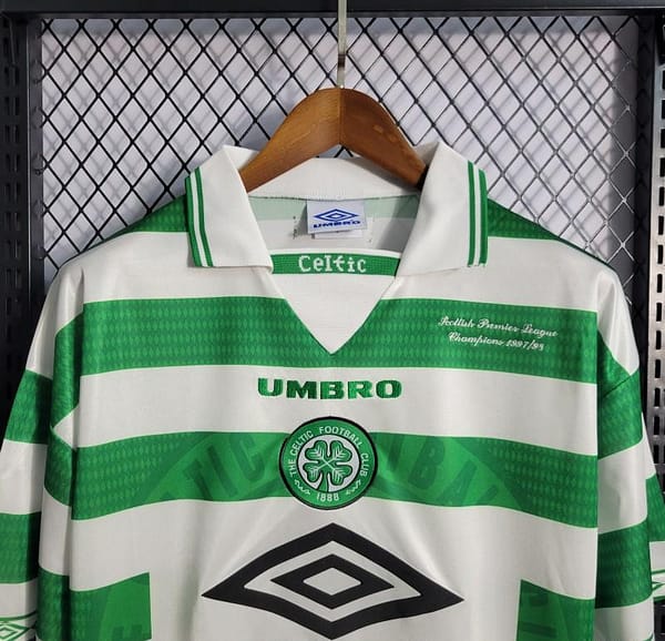 Retro 98/99 Celtic Home Champion Jersey - Image 5