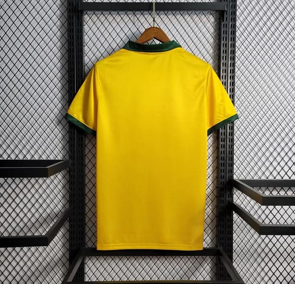 Retro 1988/1990 Brazil Home Jersey - Image 3