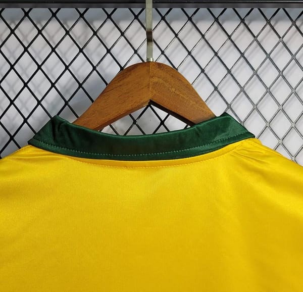 Retro 1988/1990 Brazil Home Jersey - Image 7
