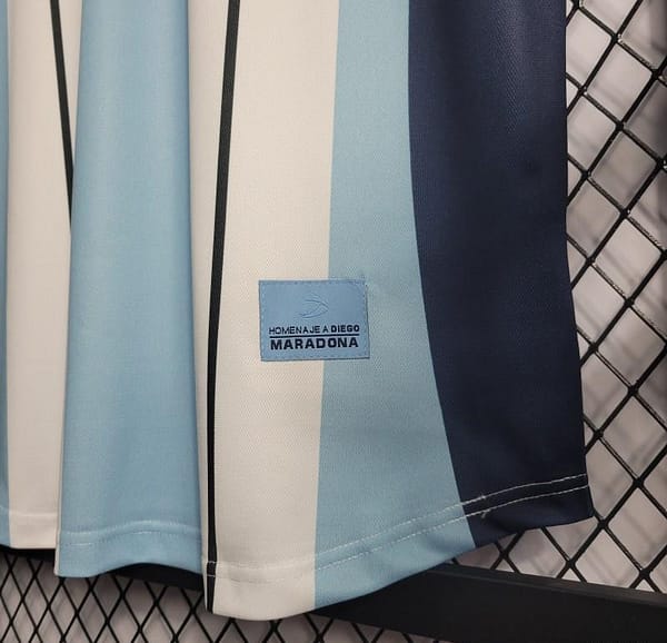 Retro 2001 Argentina Maradona #10 Commemorative Edition Jersey - Image 2