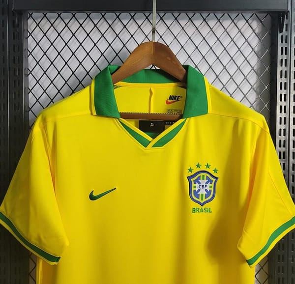 Retro1997 Brazil Home Jersey - Image 2