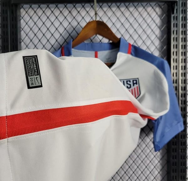Retro 2019 USA Home Jersey - Image 6