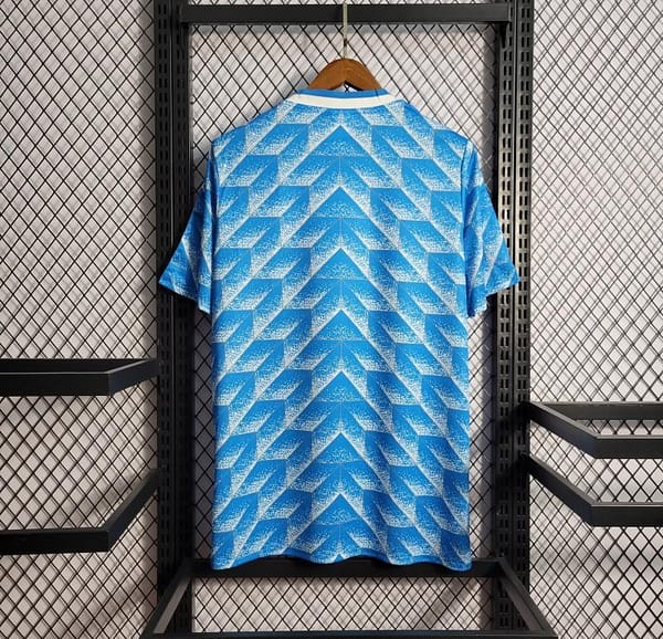 Retro 1988 Netherlands Away Blue Jersey - Image 3