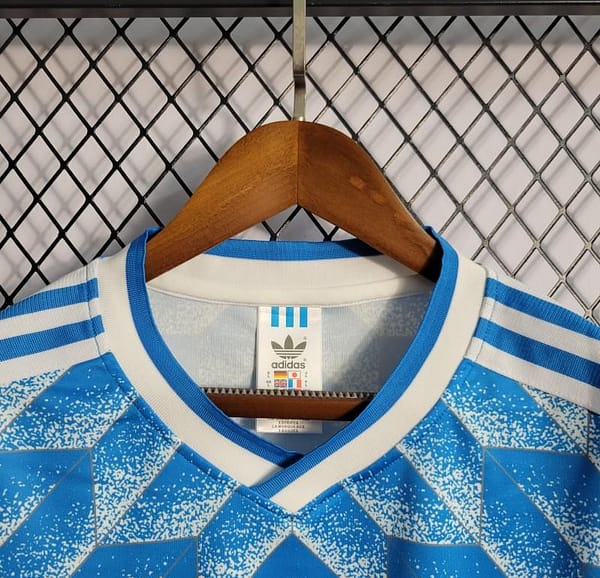 Retro 1988 Netherlands Away Blue Jersey - Image 5