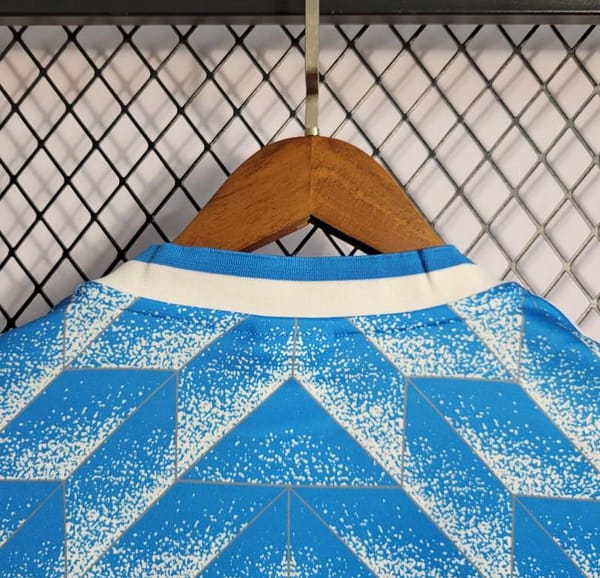 Retro 1988 Netherlands Away Blue Jersey - Image 6