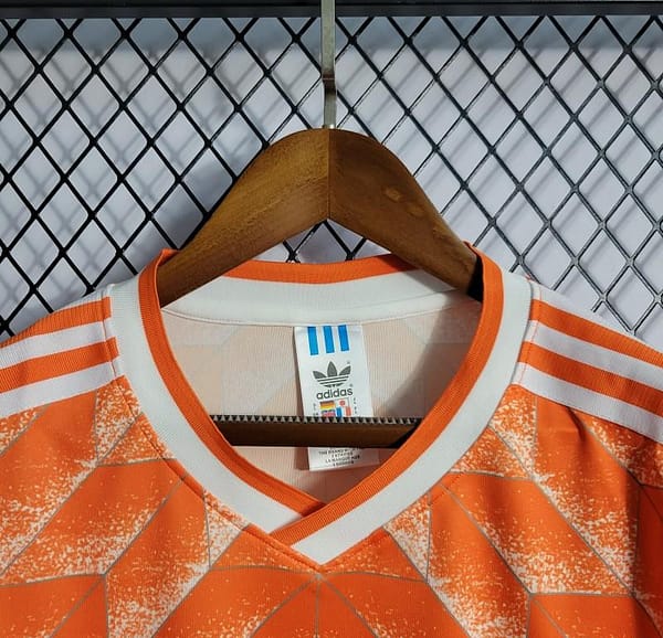 Retro 1988 Netherlands Home Jersey - Image 3