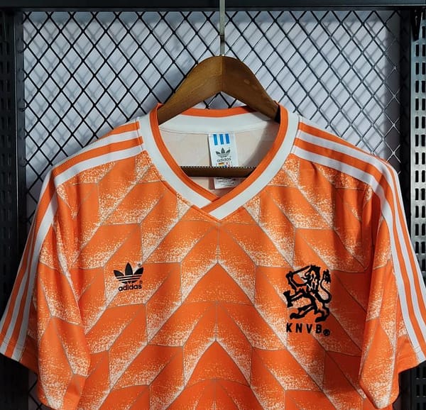 Retro 1988 Netherlands Home Jersey - Image 5