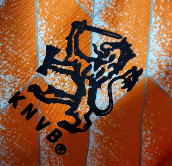 Retro 1988 Netherlands Home Jersey - Image 9