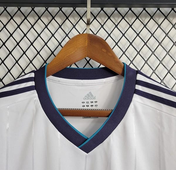 Retro Long Sleeve Retro 12/13 Real Madrid Home Jersey - Image 2