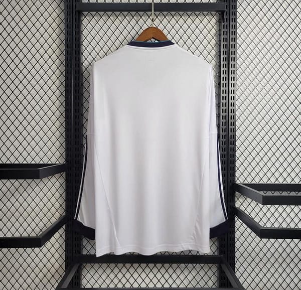 Retro Long Sleeve Retro 12/13 Real Madrid Home Jersey - Image 6