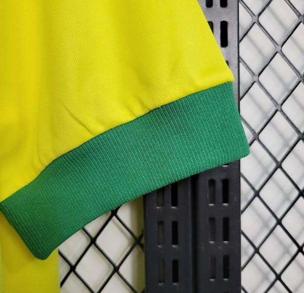 Retro 1958 Brazil Home Jersey - Image 3