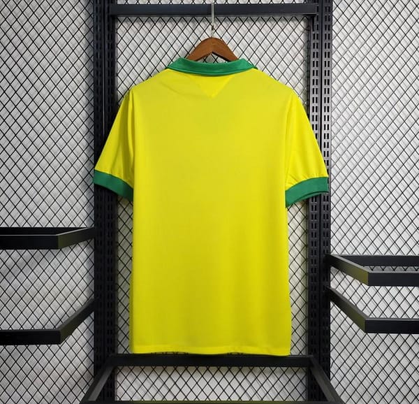 Retro 1958 Brazil Home Jersey - Image 7