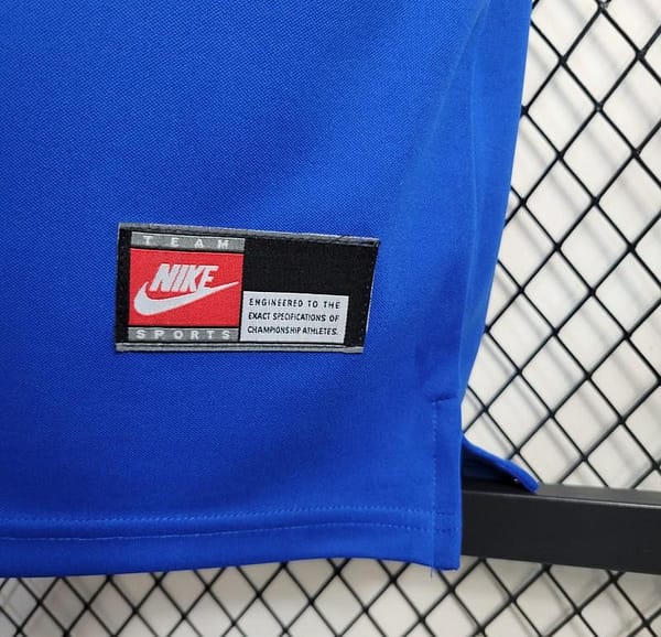 Retro 1997 Brazil Away Blue Jersey - Image 2