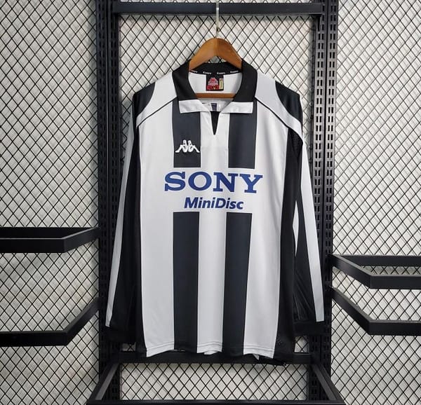 Retro Long Sleeve 1997-98 Juventus Home Jersey