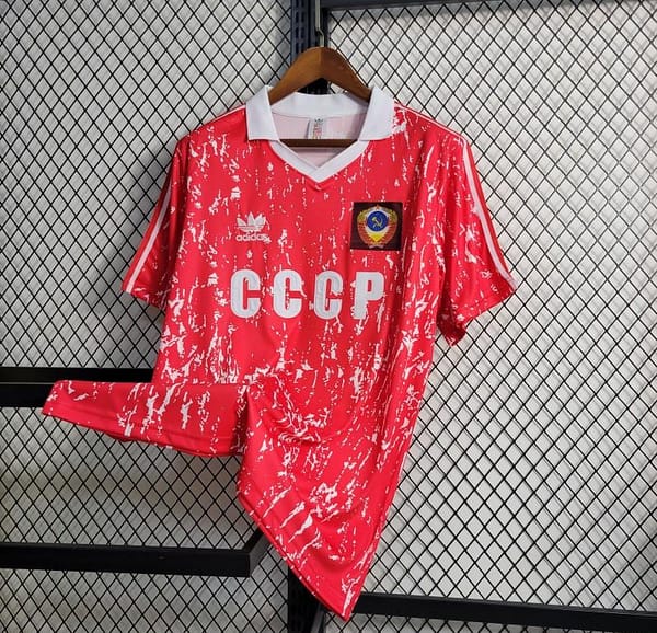 Retro 1990 USSR Home Jersey - Image 5
