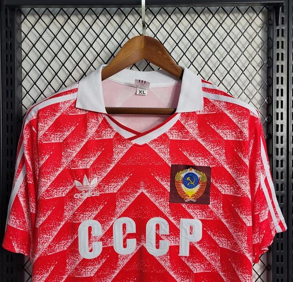 Retro 1988 USSR  Home Jersey - Image 3