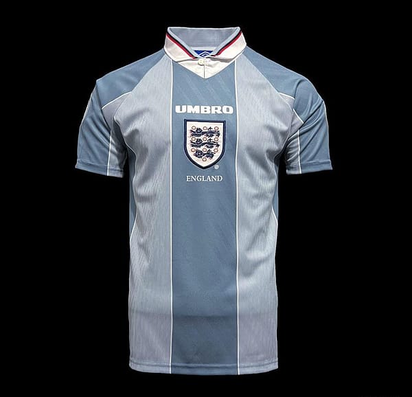 Retro 1996 England Away Soccer Jersey