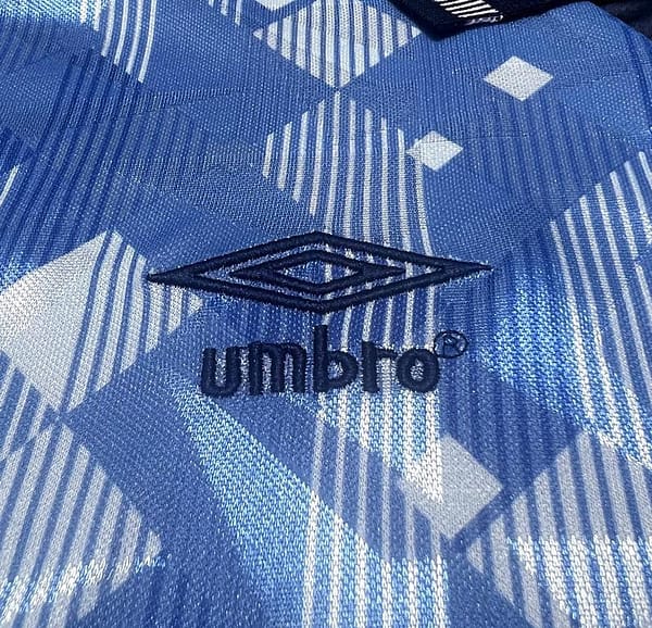 Retro 1990 England Blue - Image 2