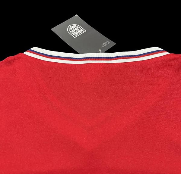 Retro 1982 England Away Soccer Jersey - Image 2