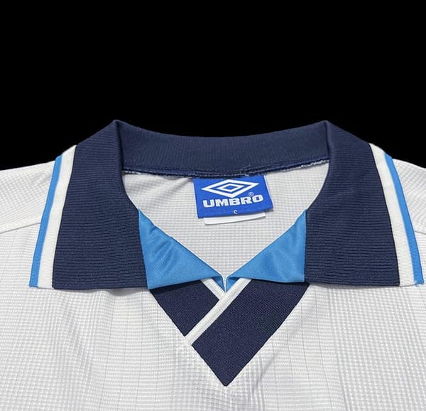 Retro 1996 England Home Soccer Jersey - Image 5