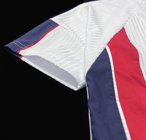 Long Sleeve Retro 1998 England Home Soccer Jersey - Image 4