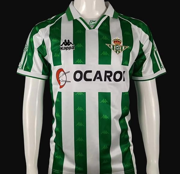 Retro 95/96 Real Betis Home Jersey
