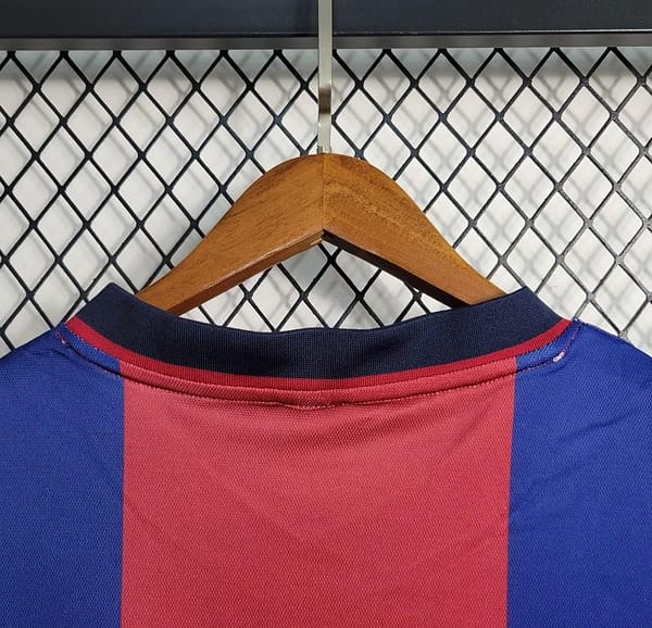 Retro 98-99 Barcelona Home Soccer Jersey - Image 5