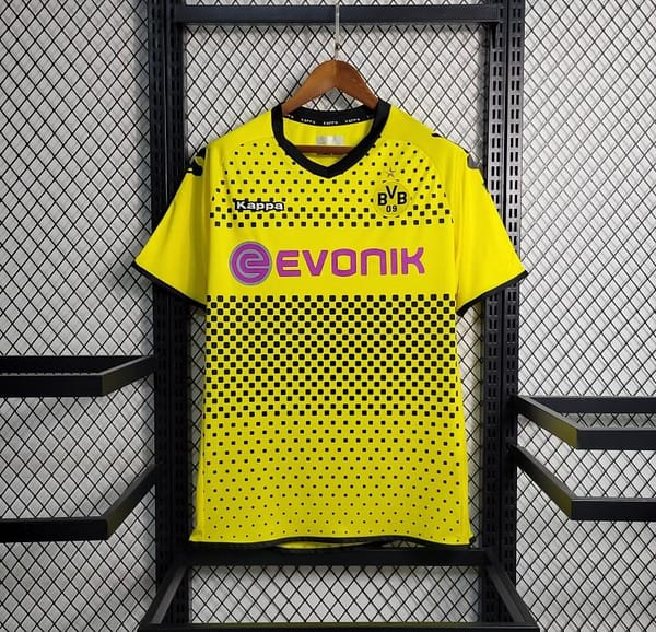 Retro 11-12 Borussia Dortmund Home Soccer Jersey