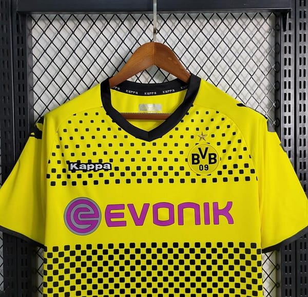Retro 11-12 Borussia Dortmund Home Soccer Jersey - Image 9