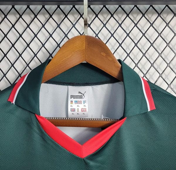 Retro 1998 Morocco Home Soccer Jersey - Image 3