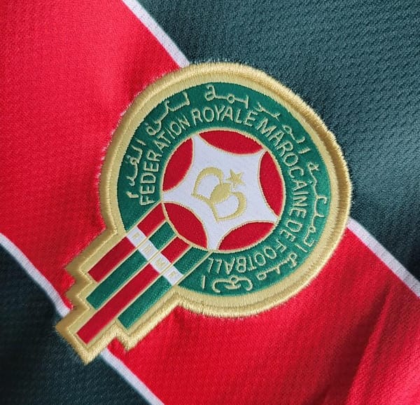 Retro 1998 Morocco Home Soccer Jersey - Image 6