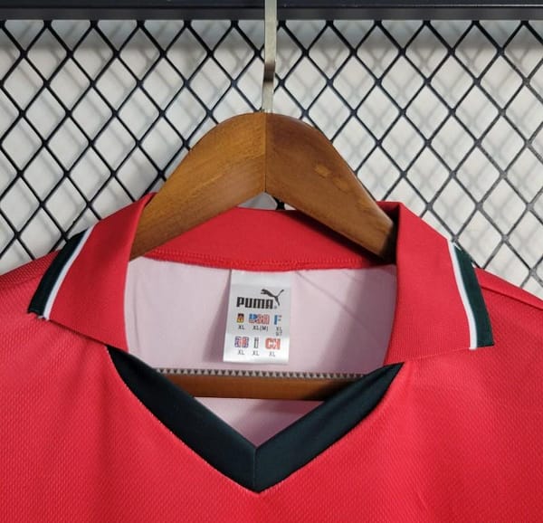 Retro 1998 Morocco Third Red Jersey - Image 2