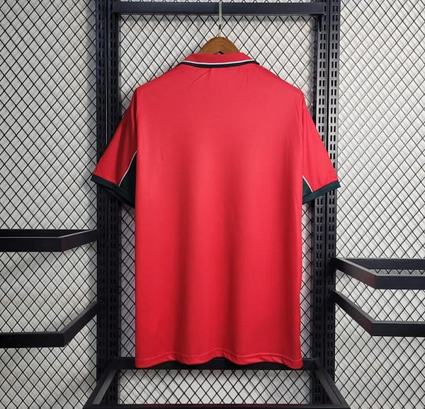 Retro 1998 Morocco Third Red Jersey - Image 3