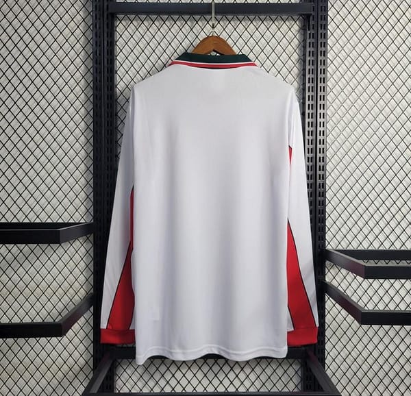 Retro Long Sleeve 1998 Morocco Away Soccer Jersey - Image 3